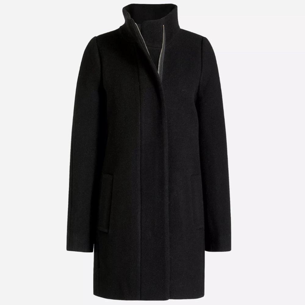 J Crew Wool-blend City Coat